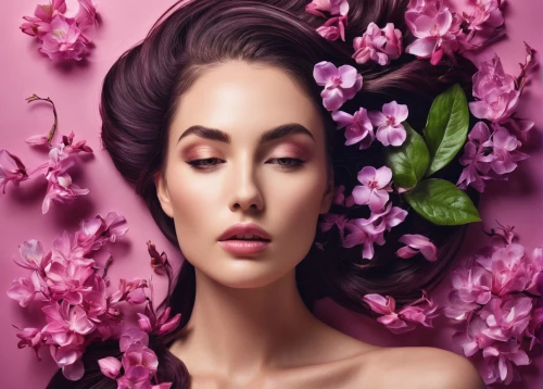 magnolias,pink floral background,pink magnolia,women's cosmetics,floral background,magnolia,jojoba oil,magnolia blossom,flowers png,flower background,beauty salon,almond blossom,scent of roses,flower wall en,lilac blossom,cosmetic products,peach blossom,rose of sharon,natural cosmetics,pink background,Illustration,Realistic Fantasy,Realistic Fantasy 45