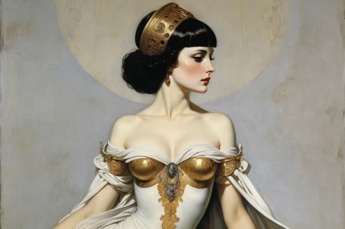 art deco woman,the hat of the woman,victorian lady,cleopatra,miss circassian,venus,evening dress,dita,white lady,decorative figure,art nouveau,portrait of a woman,dress form,1920s,cepora judith,costume design,lady of the night,the hat-female,woman with ice-cream,fashionista from the 20s,Illustration,Realistic Fantasy,Realistic Fantasy 42