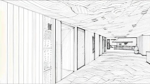 hallway space,office line art,geometric ai file,ceiling construction,daylighting,3d rendering,panoramical,ceiling ventilation,archidaily,wireframe graphics,hallway,line drawing,school design,corridor,wireframe,house drawing,capsule hotel,frame drawing,core renovation,rooms,Design Sketch,Design Sketch,Hand-drawn Line Art