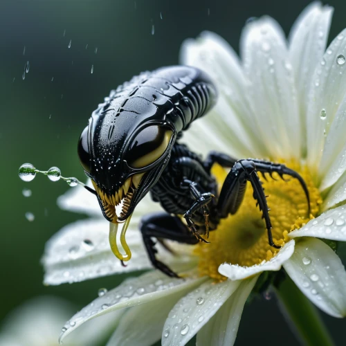 hover fly,pollination,sawfly,pollinating,hornet hover fly,silk bee,pollinator,dew drops on flower,pollinate,rainwater drops,giant bumblebee hover fly,bee,pollen warehousing,stingless bees,macro photography,hoverfly,wild bee,dewdrops,flower nectar,macro world,Photography,General,Natural