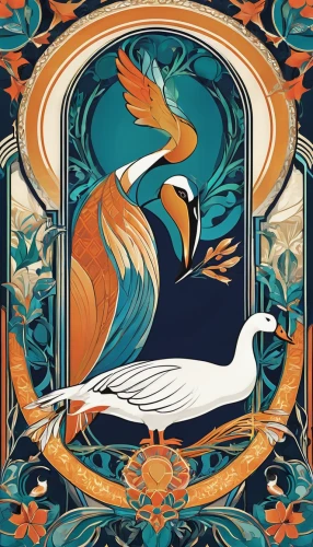 flower and bird illustration,fox and hare,birds of the sea,bird illustration,herons,ornithology,toucans,seabird,royal tern,waterfowls,crested terns,teal and orange,swans,heron,ornamental bird,swan,sea birds,water birds,floral and bird frame,trumpeter swans,Illustration,Vector,Vector 16