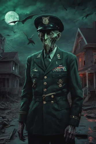 war veteran,green icecream skull,zombie,patrol,halloween 2019,halloween2019,halloween background,ghoul,days of the dead,combat medic,veteran,usmc,halloween poster,halloween frankenstein,apocalyptic,the military,zombie ice cream,death's-head,greed,grim,Illustration,Realistic Fantasy,Realistic Fantasy 47