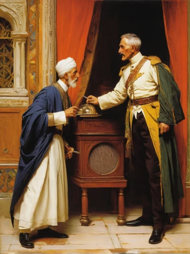 the gramophone,the listening,alessandro volta,carthusian,clergy,priesthood,music chest,harpsichord,speaker,courtship,musicians,candlemas,chiffonier,preachers,bougereau,auxiliary bishop,contemporary witnesses,exchange of ideas,conversation,christopher columbus's ashes,Art,Classical Oil Painting,Classical Oil Painting 42
