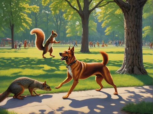 toy manchester terrier,playing dogs,hunting dogs,dog sports,rhodesian ridgeback,dobermann,bremen town musicians,two running dogs,smaland hound,dog playing,dog illustration,irish setter,vizsla,manchester terrier,squirrels,redbone coonhound,dog race,doberman,dog running,dog racing,Illustration,Retro,Retro 14