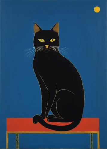 cat on a blue background,cat vector,pet black,cat portrait,black cat,cat frame,jiji the cat,domestic cat,cat cartoon,vintage cat,night administrator,cat image,cat european,black table,the cat,capricorn kitz,pet portrait,domestic short-haired cat,drawing cat,licorice,Art,Artistic Painting,Artistic Painting 26