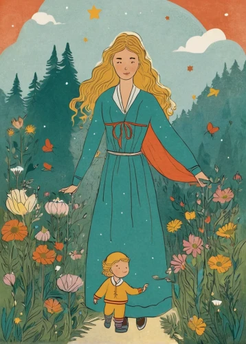 kate greenaway,capricorn mother and child,star mother,little girl and mother,children's fairy tale,fairy tale icons,fairy tale,a fairy tale,girl in the garden,little girl in wind,girl in flowers,girl and boy outdoor,little boy and girl,kids illustration,girl picking flowers,sound of music,flower and bird illustration,mother,poppy family,hanbok,Photography,Fashion Photography,Fashion Photography 07