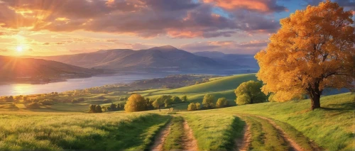 landscape background,beautiful landscape,landscapes beautiful,nature landscape,meadow landscape,background view nature,landscape nature,mountain sunrise,natural scenery,the natural scenery,full hd wallpaper,mountain landscape,home landscape,mountainous landscape,fantasy landscape,autumn mountains,beauty scene,green landscape,mountain scene,sound of music,Illustration,Japanese style,Japanese Style 19