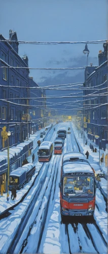 tramway,tram,streetcar,tram road,street car,light rail,cable cars,trolleybuses,electric train,intercity,light rail train,cablecar,skytrain,cable car,long-distance train,trains,snow scene,oebb,railway lines,trolley train,Illustration,Black and White,Black and White 20