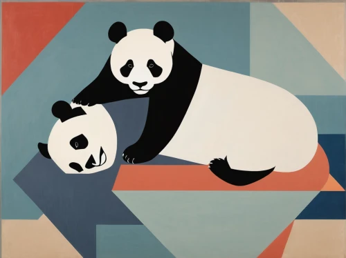 pandas,pandabear,panda bear,chinese panda,giant panda,panda,hanging panda,anthropomorphized animals,kawaii panda,little panda,whimsical animals,yinyang,animal icons,lun,bamboo,chinese icons,french tian,oriental painting,kawaii panda emoji,chinese art,Art,Artistic Painting,Artistic Painting 46