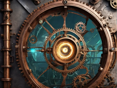 clockmaker,steampunk gears,steampunk,clockwork,watchmaker,grandfather clock,time spiral,astronomical clock,ship's wheel,chronometer,clock,old clock,cog,cogs,longcase clock,clocks,clock face,ornate pocket watch,pocket watch,flow of time,Conceptual Art,Fantasy,Fantasy 25