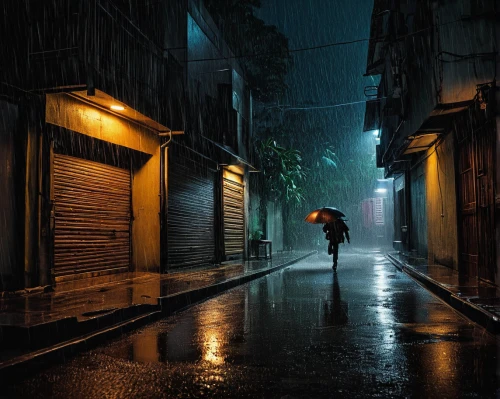 hanoi,monsoon,man with umbrella,heavy rain,walking in the rain,hong kong,rainy,alleyway,alley,ha noi,rainy season,in the rain,taipei,rains,kowloon city,light rain,rainy weather,rain,chongqing,rainstorm,Conceptual Art,Daily,Daily 10