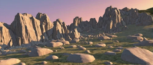 rocky hills,stone circles,sandstone rocks,mountain plateau,karst landscape,mountain stone edge,megaliths,standing stones,virtual landscape,background with stones,rock formations,mountainous landforms,stone circle,terraforming,terrain,megalithic,boulders,megalith,rock outcrop,stone towers,Conceptual Art,Daily,Daily 35