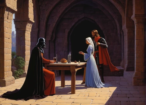 the annunciation,holy supper,three wise men,wise men,the three wise men,communion,contemporary witnesses,the abbot of olib,candlemas,church painting,eucharist,the middle ages,the three magi,middle ages,medieval market,last supper,medieval,the first sunday of advent,christ feast,chess game,Conceptual Art,Sci-Fi,Sci-Fi 15