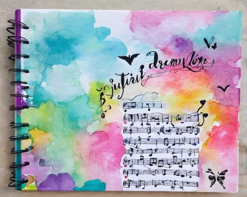 journal page,journal,musical paper,song book,music book,watercolor background,songbook,music note paper,background scrapbook,music note frame,music sheets,hymn book,watercolor floral background,watercolor frame,music paper,sheet of music,watercolor valentine box,music notes,musical notes,piece of music,Illustration,Paper based,Paper Based 06