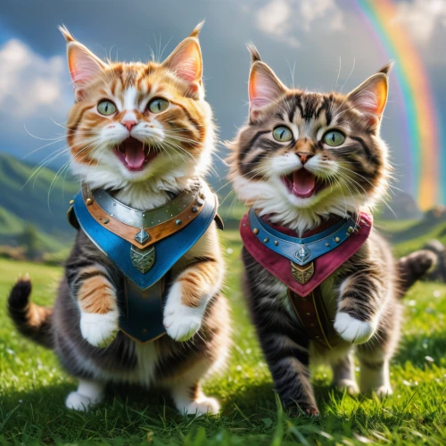 oktoberfest cats,double rainbow,two cats,cat lovers,vintage cats,kittens,cats playing,cats,rainbow background,rainbow bridge,funny cat,dog - cat friendship,cat image,rain cats and dogs,felines,baby cats,cute cat,cat family,the cat and the,rainbow tags,Photography,General,Natural