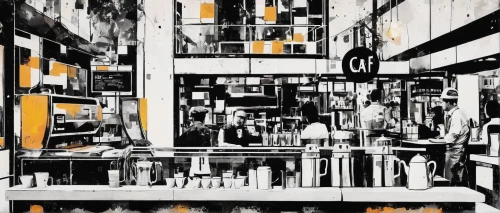 apothecary,pharmacy,fragmentation,watercolor shops,bookshelf,pantry,bookshop,shopwindow,bar code,bookstore,shelves,clutter,store fronts,bookcase,mondrian,background abstract,abstract retro,multiple exposure,book store,penumbra,Art,Artistic Painting,Artistic Painting 42