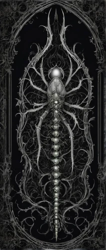 ringed-worm,arthropod,coil,spine,silkworm,sepulchre,biomechanical,trilobite,parasitic,receptor,silverfish,horn of amaltheia,corrosive,apophysis,waxworm,organism,zooplankton,corrosion,iridigorgia,deep sea nautilus,Illustration,Realistic Fantasy,Realistic Fantasy 46