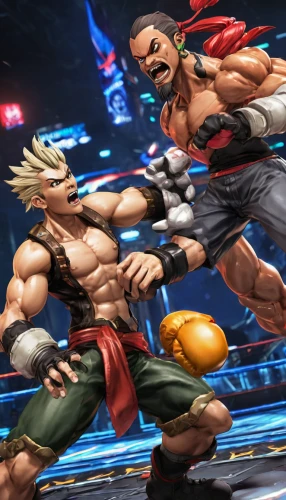 striking combat sports,nikuman,sanshou,knockout punch,combat sport,lethwei,fighters,game illustration,fighting poses,duel,fighter destruction,kick,mixed martial arts,fight,battle gaming,clash,battle,sports game,sparring,punch,Conceptual Art,Fantasy,Fantasy 26