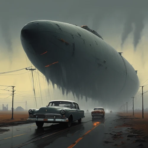 airship,oil tank,blimp,airships,gas tank,oil tanker,oil drop,zeppelins,tanker,shuttle tanker,sinking,pot whale,the pollution,ship wreck,big car,tank ship,fuel tank,tanker ship,hindenburg,wreck,Conceptual Art,Sci-Fi,Sci-Fi 07