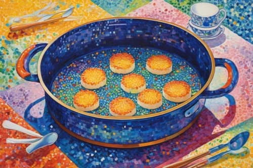 painted eggs,painting eggs,cooking book cover,blue eggs,candy cauldron,colored eggs,colorful eggs,eggs in a basket,egg dish,candy eggs,egg yolks,watercolor tea set,muffin tin,singingbowls,brigadeiros,oil pastels,orange slices,watercolor tea,ceramic hob,mixing bowl,Conceptual Art,Daily,Daily 31