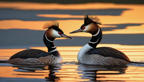 canada geese,a pair of geese,swan pair,loving couple sunrise,canadian swans,wild geese,waterfowl,trumpeter swans,grey crowned cranes,mallards,water fowl,courtship,geese,bird couple,swan lake,mandarin ducks,swans,young swans,water birds,waterfowls,Conceptual Art,Daily,Daily 09