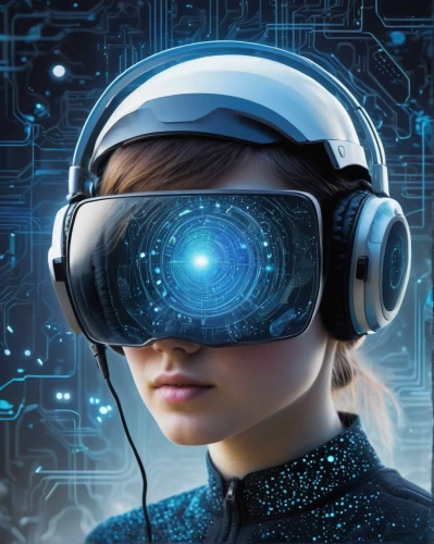 virtual reality headset,vr headset,women in technology,cyber glasses,virtual world,virtual reality,virtual identity,cybernetics,cyberpunk,oculus,vr,wearables,technology of the future,tech trends,virtual,headset,cyberspace,eye tracking,wireless headset,metaverse,Illustration,Realistic Fantasy,Realistic Fantasy 11