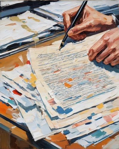 meticulous painting,hand with brush,paperwork,manuscript,pastel paper,art materials,post impressionist,study,italian painter,blonde woman reading a newspaper,drawing course,philatelist,watercolor shops,postmasters,recycled paper with cell,brushstroke,working hand,painting technique,oilpaper,brush strokes,Conceptual Art,Oil color,Oil Color 10