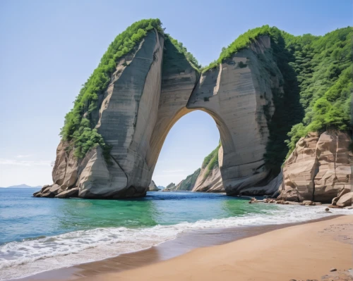 natural arch,rock arch,three point arch,limestone arch,half arch,shimane peninsula,el arco,round arch,arch,pointed arch,semi circle arch,bridge arch,three centered arch,rainbow bridge,south korea,arco,arched,archway,da nang,arches,Conceptual Art,Daily,Daily 16