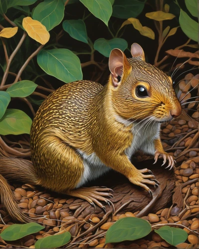 african bush squirrel,eurasian squirrel,tree chipmunk,indian palm squirrel,tree squirrel,sciurus carolinensis,gold agouti,abert's squirrel,eastern chipmunk,sciurus major,sciurus,sciurus vulgaris,palm squirrel,silver agouti,eurasian red squirrel,chipmunk,atlas squirrel,sciurus major vulgaris,douglas' squirrel,chestnut animal,Illustration,Realistic Fantasy,Realistic Fantasy 41