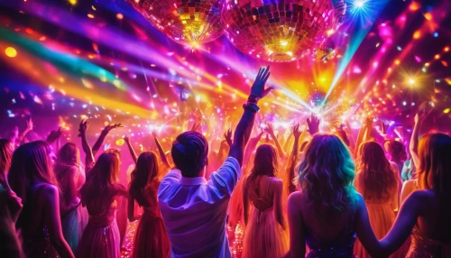 disco,party lights,nightclub,disco ball,concert dance,rave,clubbing,new year's eve 2015,party banner,dance club,mirror ball,prism ball,party people,fête,new year's eve,party decoration,new year celebration,spirit ball,a party,the festival of colors,Illustration,Realistic Fantasy,Realistic Fantasy 37