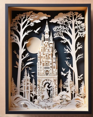 paper art,gold foil art deco frame,delft,halloween frame,christmas gingerbread frame,gold foil art,nursery decoration,art deco frame,the laser cuts,fairy tale icons,fairy tale castle,framed paper,glitter fall frame,christmas frame,children's fairy tale,glass painting,shadowbox,gold foil christmas,decorative frame,cool woodblock images,Unique,Paper Cuts,Paper Cuts 10