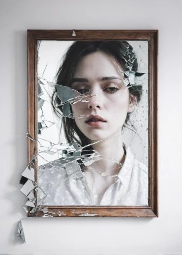 peony frame,rose frame,roses frame,ivy frame,silver frame,broken glass,holding a frame,looking glass,flower frame,mirror frame,frame rose,floral frame,paper frame,flowers frame,frame flora,white frame,photo frame,broken pane,beautiful frame,photo manipulation,Illustration,Paper based,Paper Based 20