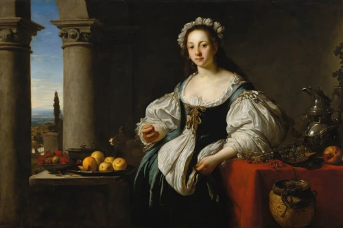 woman eating apple,woman holding pie,portrait of a woman,girl picking apples,bellini,girl with cloth,woman drinking coffee,portrait of christi,woman with ice-cream,girl in the kitchen,woman holding a smartphone,portrait of a girl,girl with bread-and-butter,woman playing tennis,isabella grapes,winemaker,queen anne,cepora judith,artemisia,cornucopia,Art,Classical Oil Painting,Classical Oil Painting 26