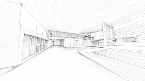 daylighting,archidaily,3d rendering,whitespace,wireframe graphics,kirrarchitecture,winding staircase,hallway space,spatial,render,wireframe,geometric ai file,line drawing,panoramical,arq,outside staircase,stairwell,school design,staircase,virtual landscape,Design Sketch,Design Sketch,Hand-drawn Line Art