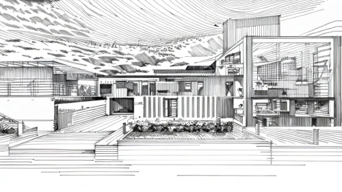 school design,archidaily,house drawing,japanese architecture,kirrarchitecture,architect plan,arq,multistoreyed,modern architecture,smart house,modern house,residential house,eco-construction,urban design,residential,3d rendering,aqua studio,cubic house,timber house,shipping containers,Design Sketch,Design Sketch,Hand-drawn Line Art