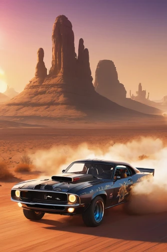 plymouth road runner,dodge challenger,dodge charger,muscle car cartoon,shelby charger,dodge super bee,plymouth barracuda,roadrunner,muscle car,plymouth duster,desert run,buick invicta,dodge charger daytona,ford maverick,mercury cyclone,american muscle cars,charger,desert racing,buick gran sport,ford torino,Conceptual Art,Fantasy,Fantasy 02