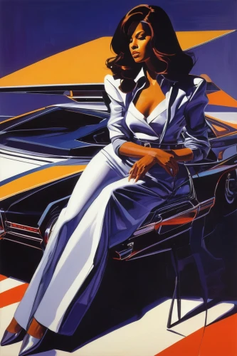 muscle car cartoon,retro women,american classic cars,dodge la femme,lamborghini espada,retro woman,edsel,cadillac de ville series,classic cars,coupé,muscle car,woman in the car,cool pop art,automobile racer,ford contour,ford motor company,edsel pacer,retro girl,vintage art,buick electra,Conceptual Art,Sci-Fi,Sci-Fi 23