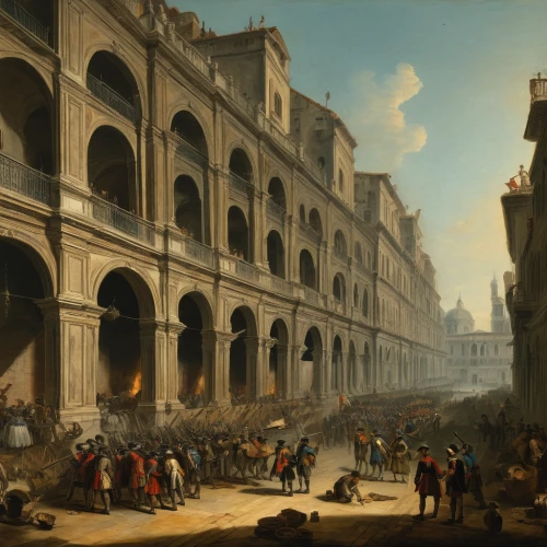 coliseo,the market,italy colosseum,the colosseum,the carnival of venice,roman coliseum,via della conciliazione,colosseum,barberini,colosseo,venetian,ancient rome,commerce,large market,st mark's square,piazza della signoria,palazzo barberini,naples,kunsthistorisches museum,arch of constantine and colosseum,Art,Classical Oil Painting,Classical Oil Painting 35