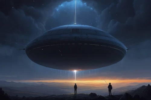 ufo,airships,sci fiction illustration,airship,ufos,futuristic landscape,ufo intercept,sky space concept,alien ship,scifi,sci-fi,sci - fi,beacon,cg artwork,flying saucer,abduction,arrival,zeppelin,sci fi,saucer,Conceptual Art,Sci-Fi,Sci-Fi 25