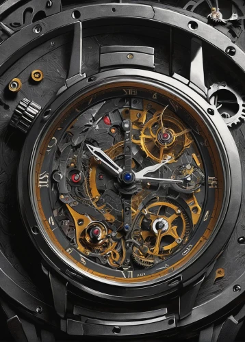 mechanical watch,chronometer,watchmaker,chronograph,timepiece,watch dealers,wristwatch,men's watch,open-face watch,weineck cobra limited edition,clockmaker,wrist watch,moon phase,astronomical clock,watch accessory,analog watch,male watch,clockwork,mechanical puzzle,sea raven,Illustration,Realistic Fantasy,Realistic Fantasy 06