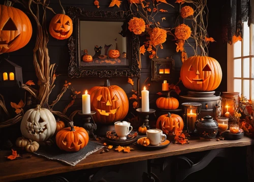 decorative pumpkins,halloween decor,halloween pumpkin gifts,autumn decor,autumn decoration,halloween scene,seasonal autumn decoration,halloween background,halloween travel trailer,halloween decorating,halloween decoration,halloween and horror,halloween border,halloween wallpaper,jack-o'-lanterns,halloween pumpkins,pumpkins,jack-o-lanterns,halloweenkuerbis,halloween2019,Illustration,Japanese style,Japanese Style 13