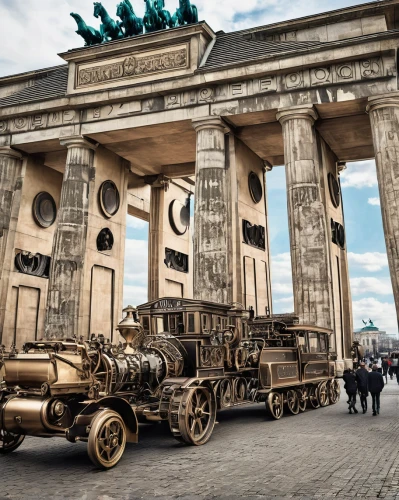 brandenburger tor,brand front of the brandenburg gate,brandenburg gate,berlin germany,our berlin,locomobile m48,berlin,steampunk,artillery tractor,dodge m37,german car,horch 853 a,horch 853,berliner,gaz-53,german rex,police berlin,veteran car,vintage vehicle,germany,Conceptual Art,Fantasy,Fantasy 25