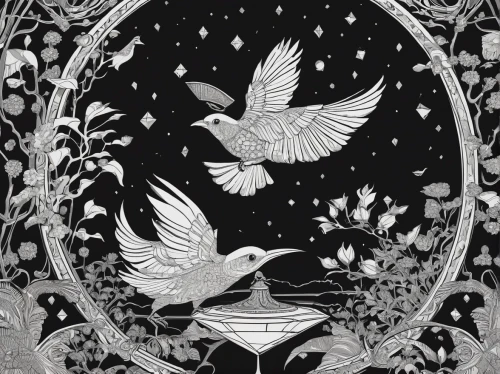 dove of peace,doves and pigeons,doves of peace,pigeons and doves,peace dove,flower and bird illustration,constellation swan,doves,white dove,floral and bird frame,songbirds,ornamental bird,an ornamental bird,tapestry,bird pattern,mourning doves diamond,bookplate,dove,turtledoves,ring dove,Illustration,Black and White,Black and White 19