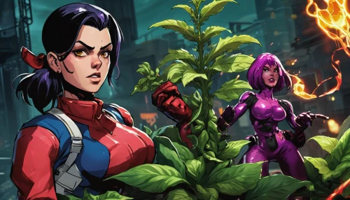 background ivy,monsoon banner,game illustration,widowmaker,poisonous plant,rank plant,fire background,potted plants,duo,pitahaya,background image,plants,juice plant,mandraki,action-adventure game,widow's tears,vietnam,ristras,game art,widow flower,Conceptual Art,Fantasy,Fantasy 26