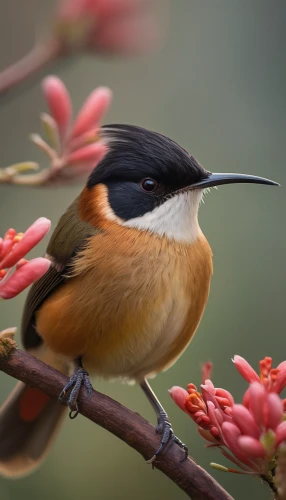 eastern spinebill,spinebill,rufous,daurian redstart,black-chinned,brown-throated sunbird,white-crowned,collared inca,bananaquit,american redstart,scarlet honeyeater,african dusky flycatcher,sunbird,bird flower,redstart,tyrant flycatcher,rufous hummingbird,white-winged widowbird,beautiful bird,old world flycatcher,Photography,General,Commercial