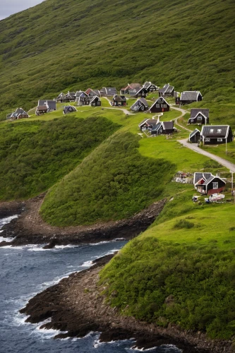 faroe islands,icelandic houses,falkland islands,orkney island,norway island,the polar circle,newfoundland,row of houses,eastern iceland,icelanders,cottages,greenland,norway coast,nordland,stone houses,shetland,island of juist,floating huts,home landscape,coastal and oceanic landforms,Conceptual Art,Daily,Daily 06