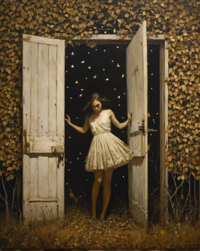 throwing leaves,girl with bread-and-butter,girl in the garden,girl picking apples,cloves schwindl inge,garden door,girl in a wreath,wooden door,open door,screen door,the door,the magdalene,mirror in the meadow,girl with tree,the autumn,girl in a long,la violetta,the threshold of the house,pantry,mary-gold,Illustration,Realistic Fantasy,Realistic Fantasy 09