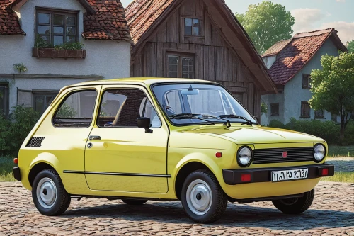 polish fiat 126p,fiat 126,innocenti mini,fiat cinquecento,autobianchi bianchina,renault 4,renault 8,renault 5,polski fiat 125p,small car,fiat 600,citroën ami,zastava 750,cinquecento,autobianchi a112,citroën nemo,seat 600,fiat nuova 500,smartcar,vw käfer,Illustration,Black and White,Black and White 19