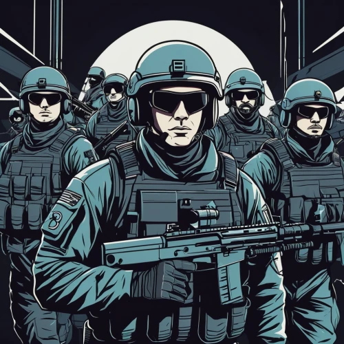 federal army,swat,military organization,police uniforms,the army,soldiers,officers,army men,police force,police officers,ballistic vest,task force,sci fiction illustration,the military,infantry,bodyworn,vector illustration,special forces,military,law enforcement,Illustration,Vector,Vector 06