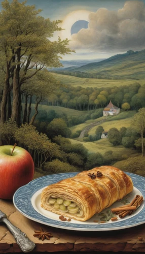 apple strudel,apple tart,still life with jam and pancakes,apple pancakes,apple pie,apple pie with coffee,apple jam,kolach,apple casserole,apple pie vector,apple cake,sfogliatelle,khachapuri,eastern european food,pastiera,suet pudding,apple orchard,apple harvest,vegetables landscape,frutti di bosco,Illustration,Black and White,Black and White 23